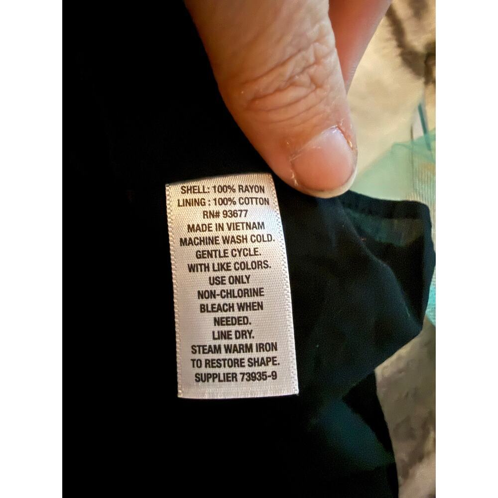 Black Dress By Ana Size Small - Picture 5 of 6